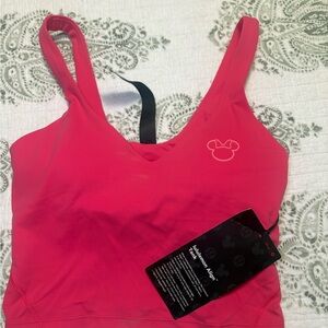 Disney Pink Sports Bra Tank Top